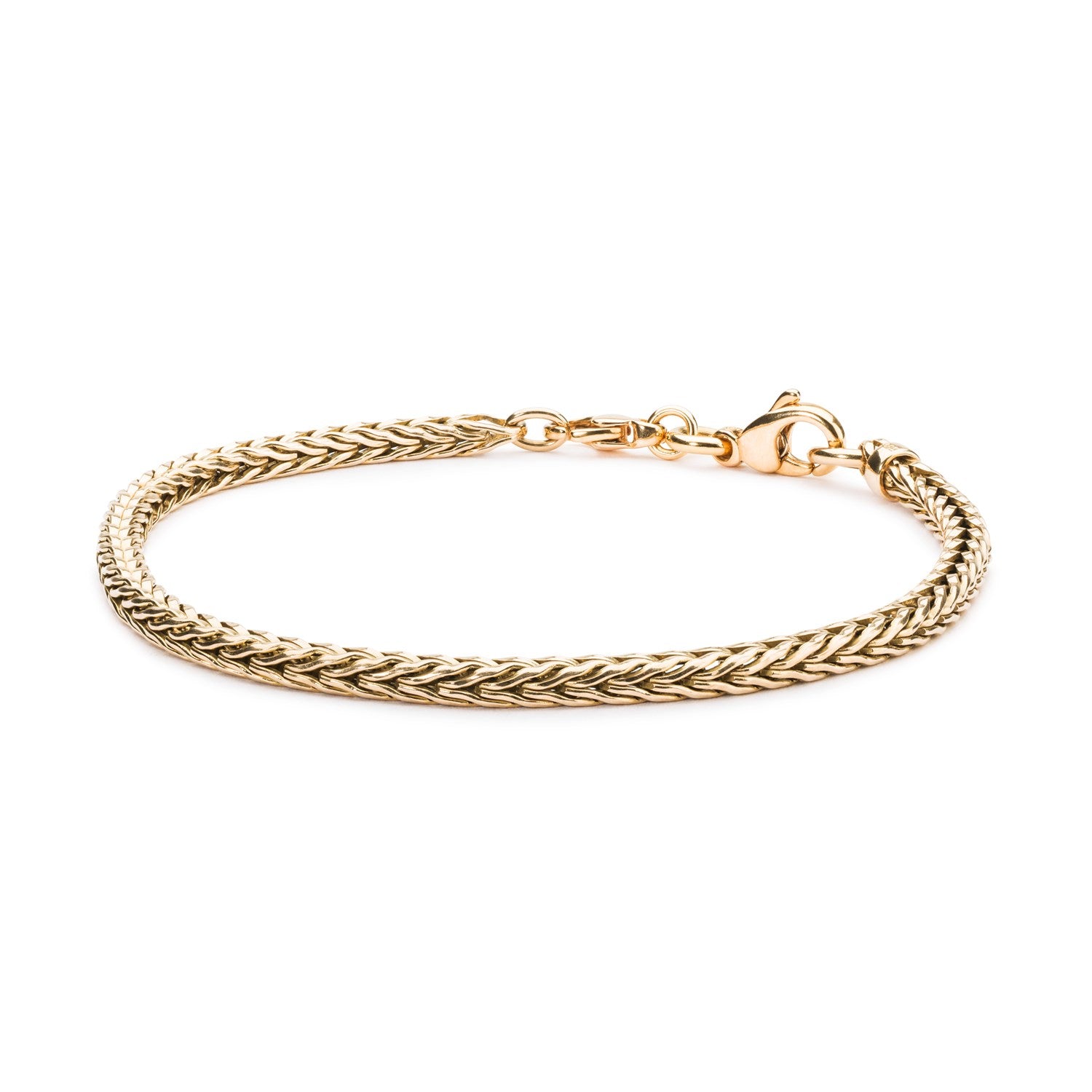 14k Yellow Gold Bangle Bracelet w/Screw Lock