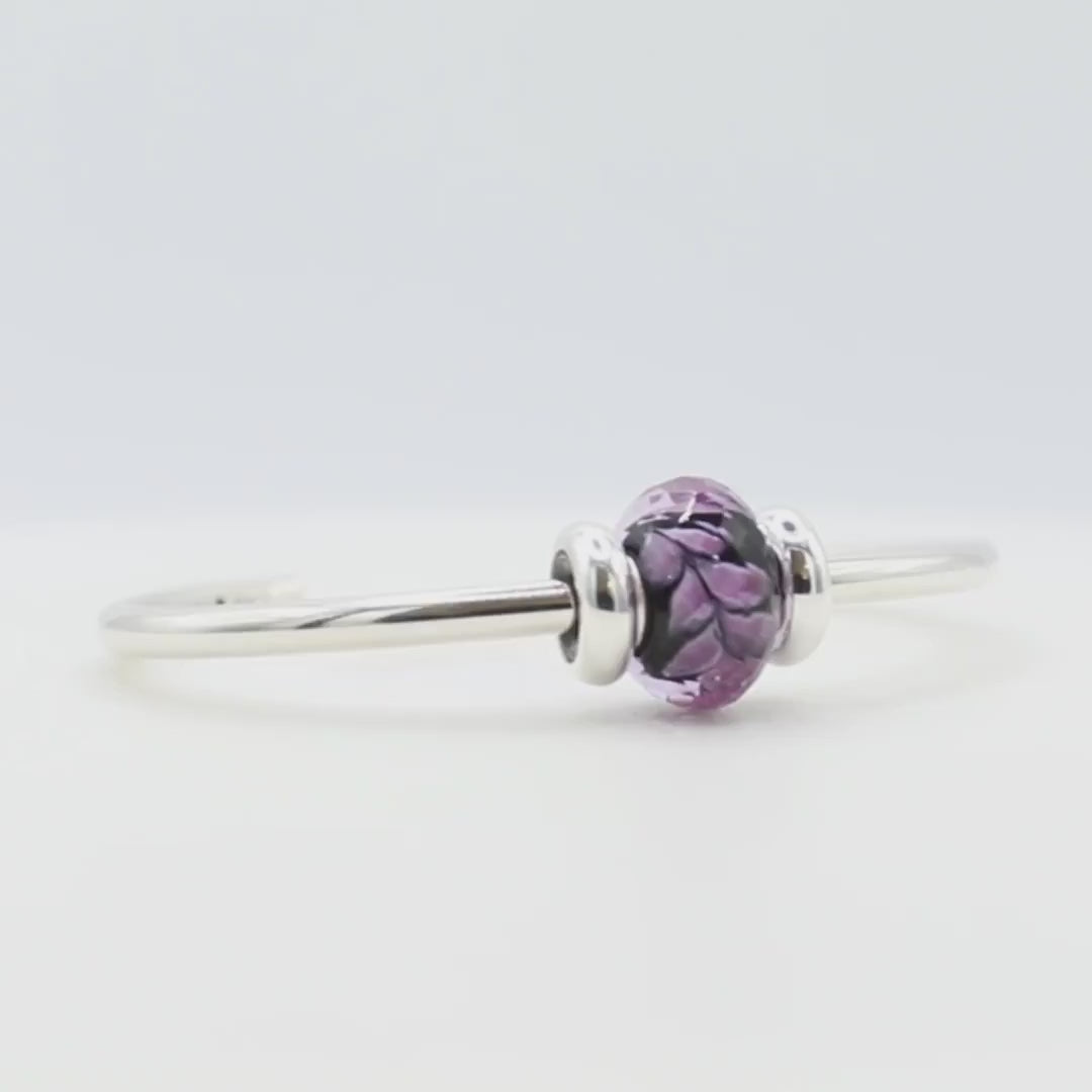 Amethyst Serenity Bangle