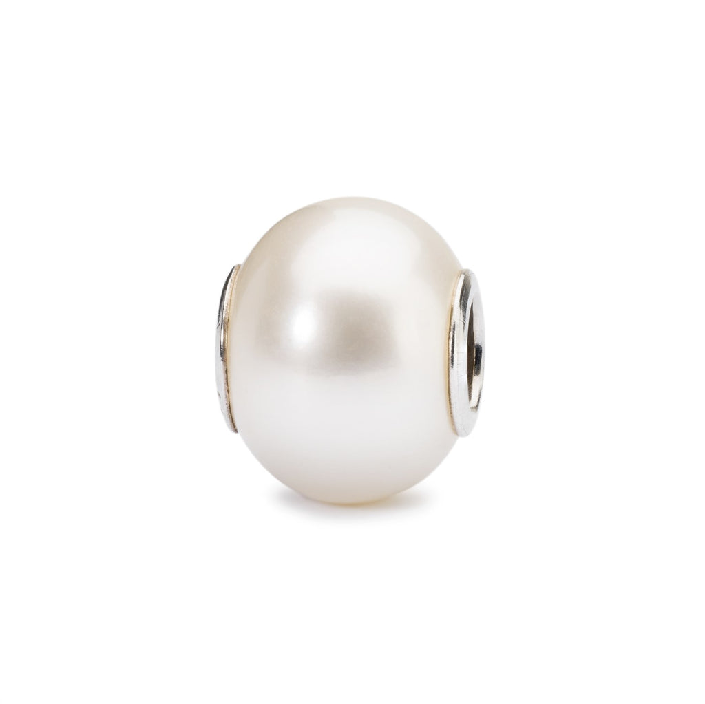 White Pearl Bead – Trollbeads USA