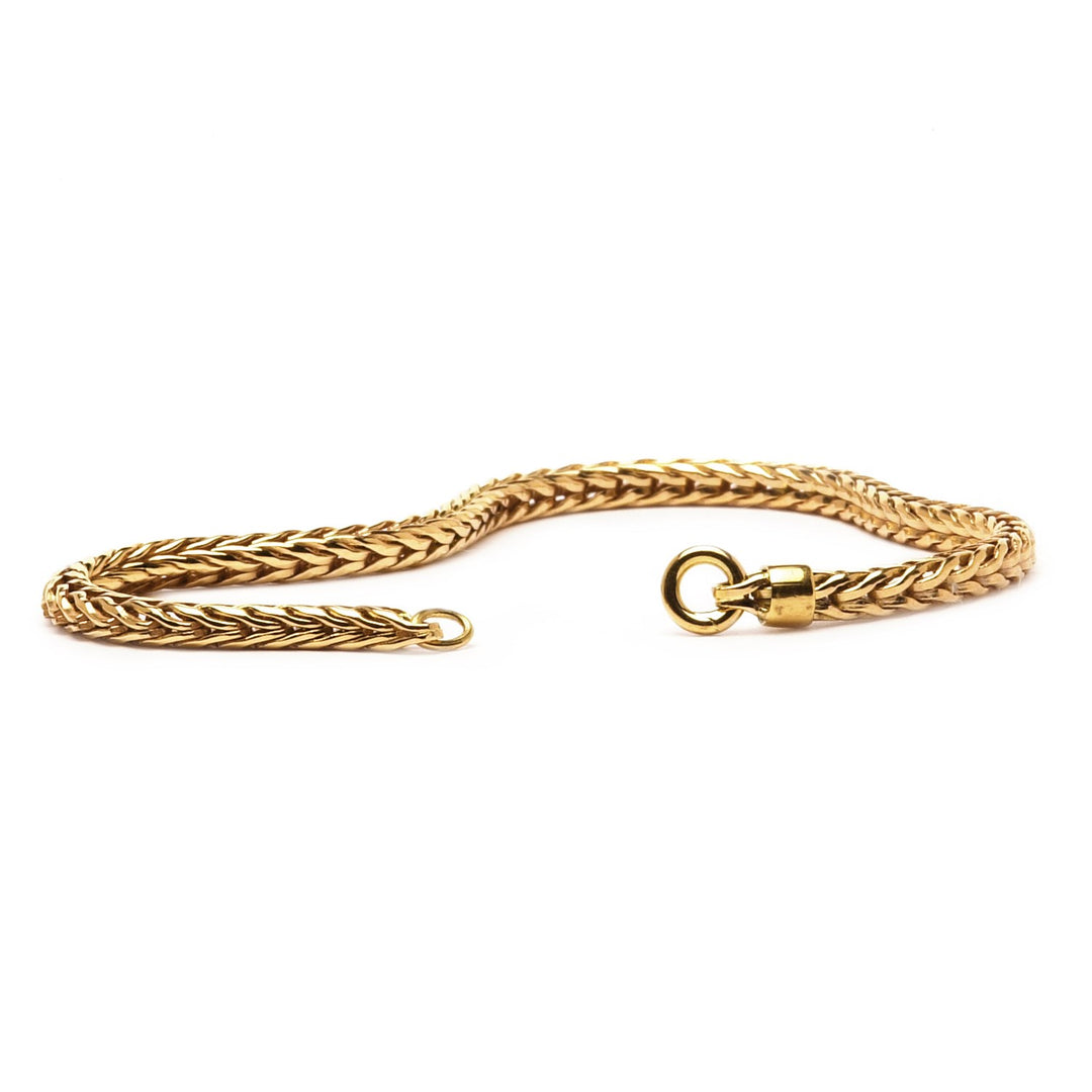 Gold 14 k Bracelet with Basic Lock – Trollbeads USA